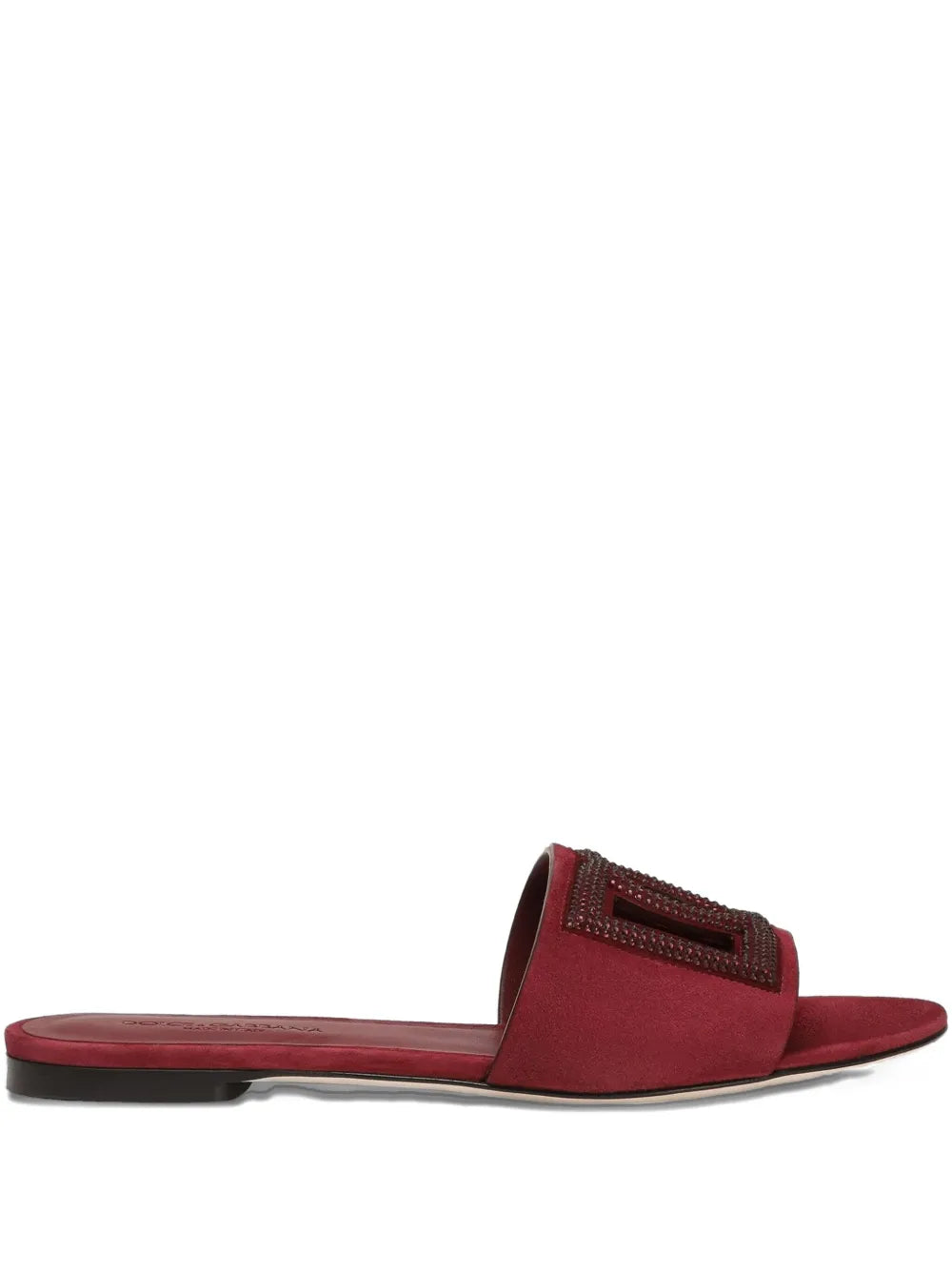 Sandália Dolce & Gabbana  DG  cristais Red