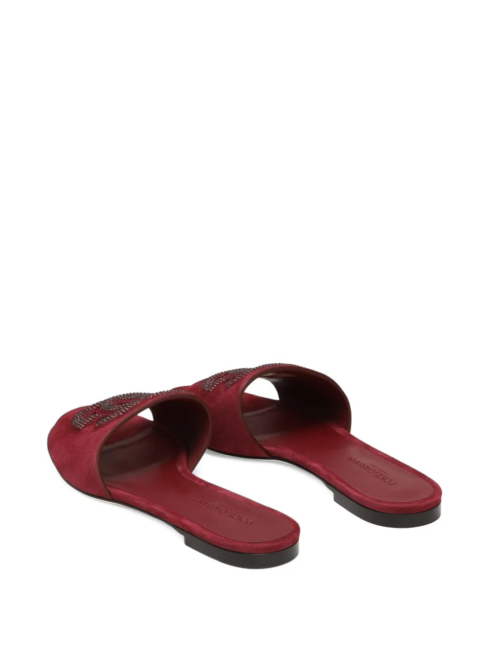 Sandália Dolce & Gabbana  DG  cristais Red