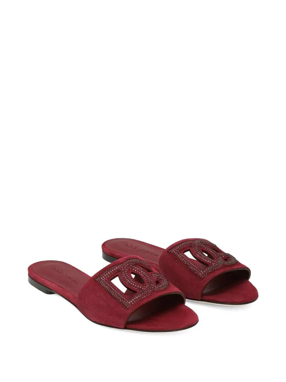 Sandália Dolce & Gabbana  DG  cristais Red