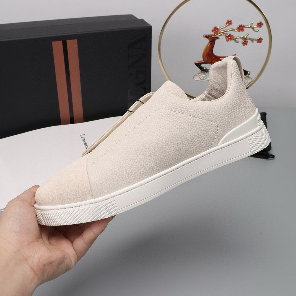 ZEGNA  Triple Stitch Sneakers (Pronta Entrega) Tamanho 41 e 42