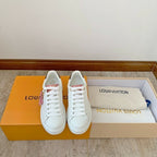 Time Out Debossed Monogram Leather White Pink (Pronta Entrega) Tam 35