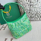 Goyard Necessaire Boheme Hobo Powder Green