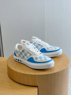 Tênis Louis Vuitton Ollie Blue/White Monogram