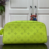 Lv Necessaire  Dopp Kit Neon Yellow