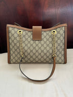 Gucci Padlock Brown Medium Shoulder Bag (Pronta Entrega)