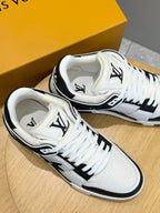 TÊNIS LOUIS VUITTON #54 TRAINER BLACK WHITE