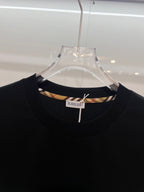 Camiseta Burberry Black Logo Black White
