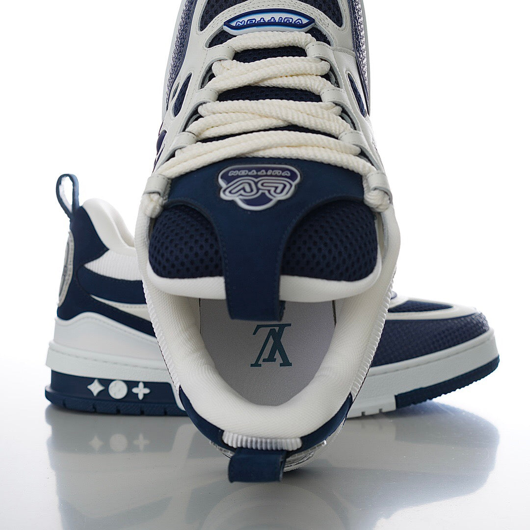 LV Skate Sneaker Marine White (Pronta Entrega) Tamanho 41