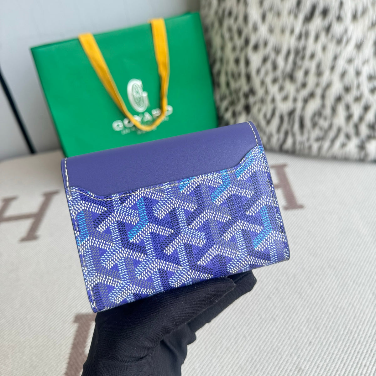 Goyard Saint Gabriel Wallet Limited Edition Blue
