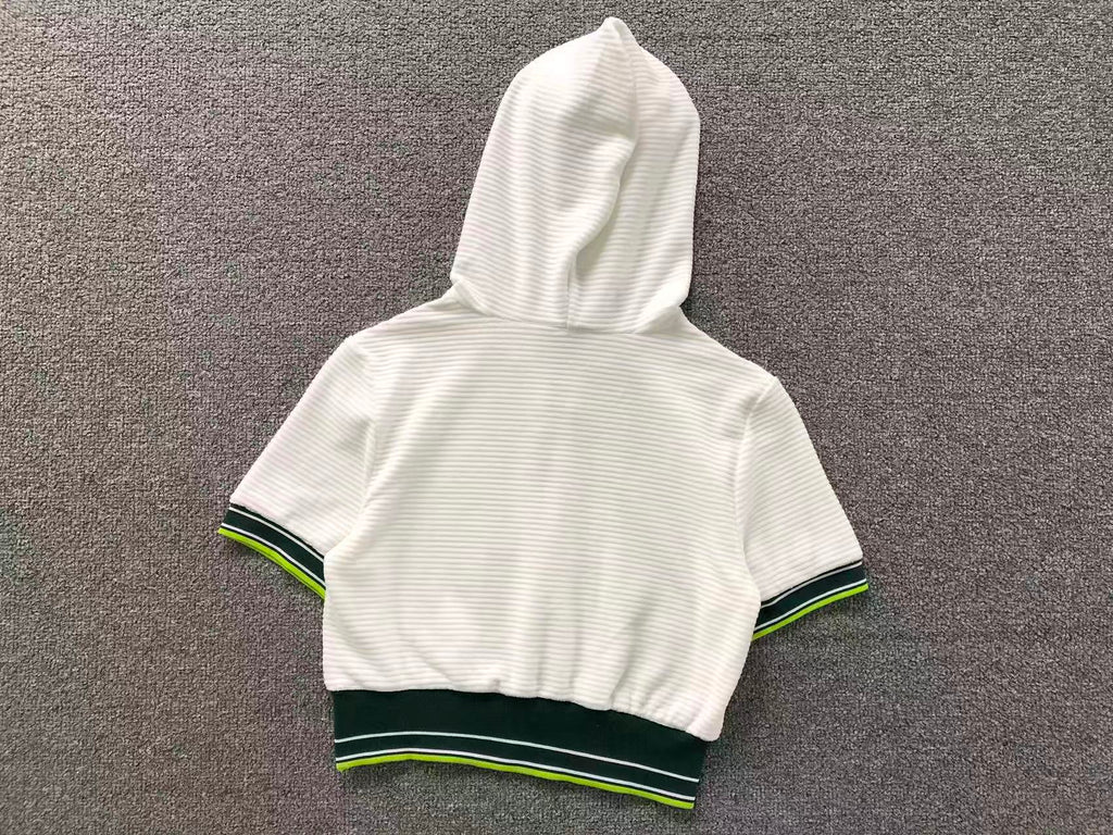 Conjunto CasaBlanca Velour Hooded Top