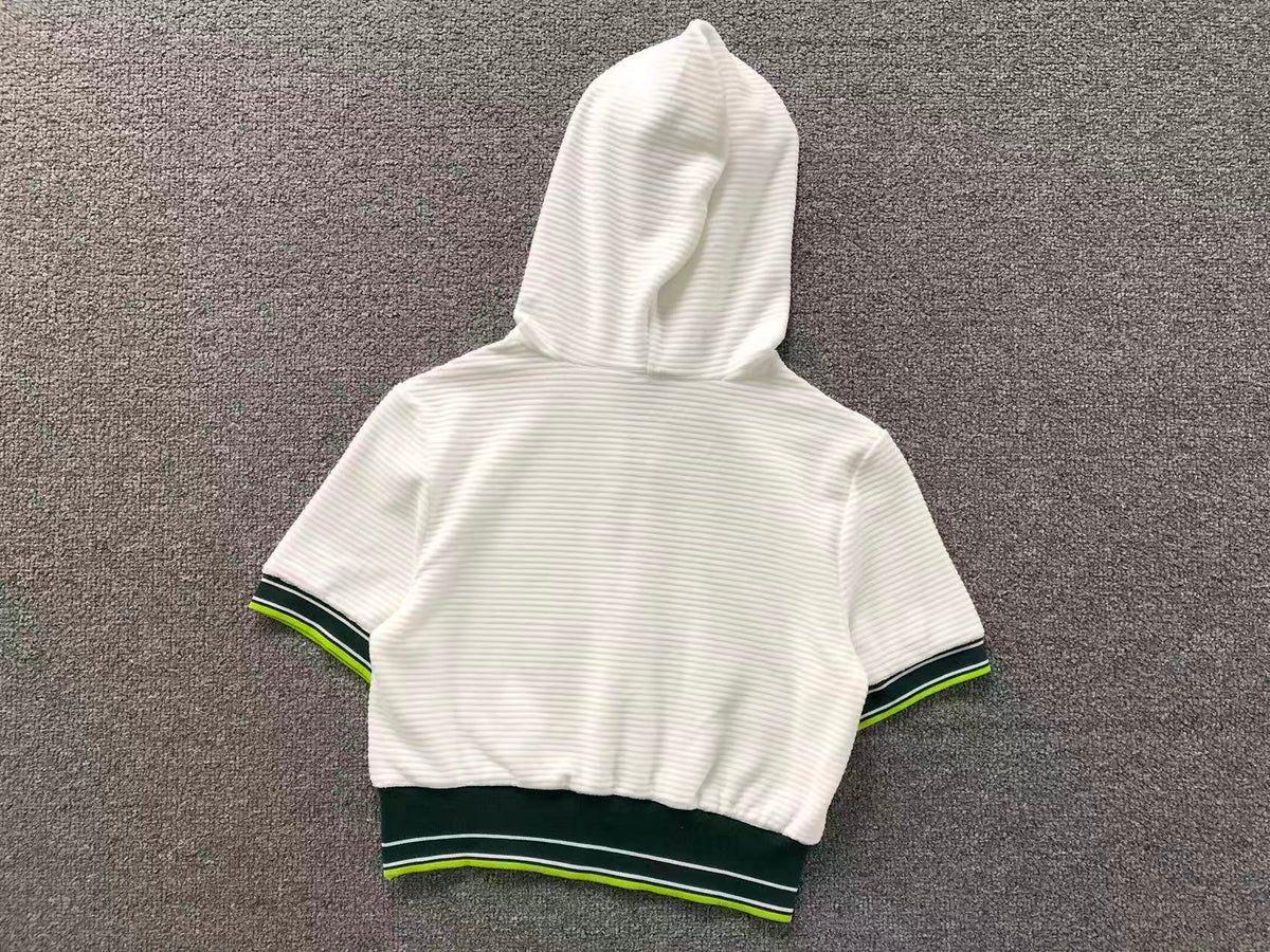 Conjunto CasaBlanca Velour Hooded Top