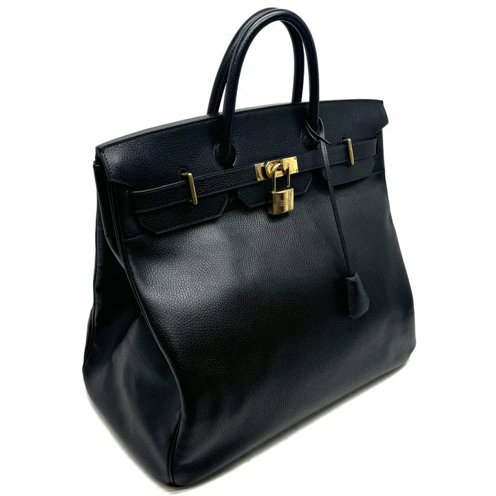 Bolsa Hermes Birkin HAC Togo Black Noir