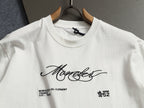 Camiseta Moncler Signature Black White
