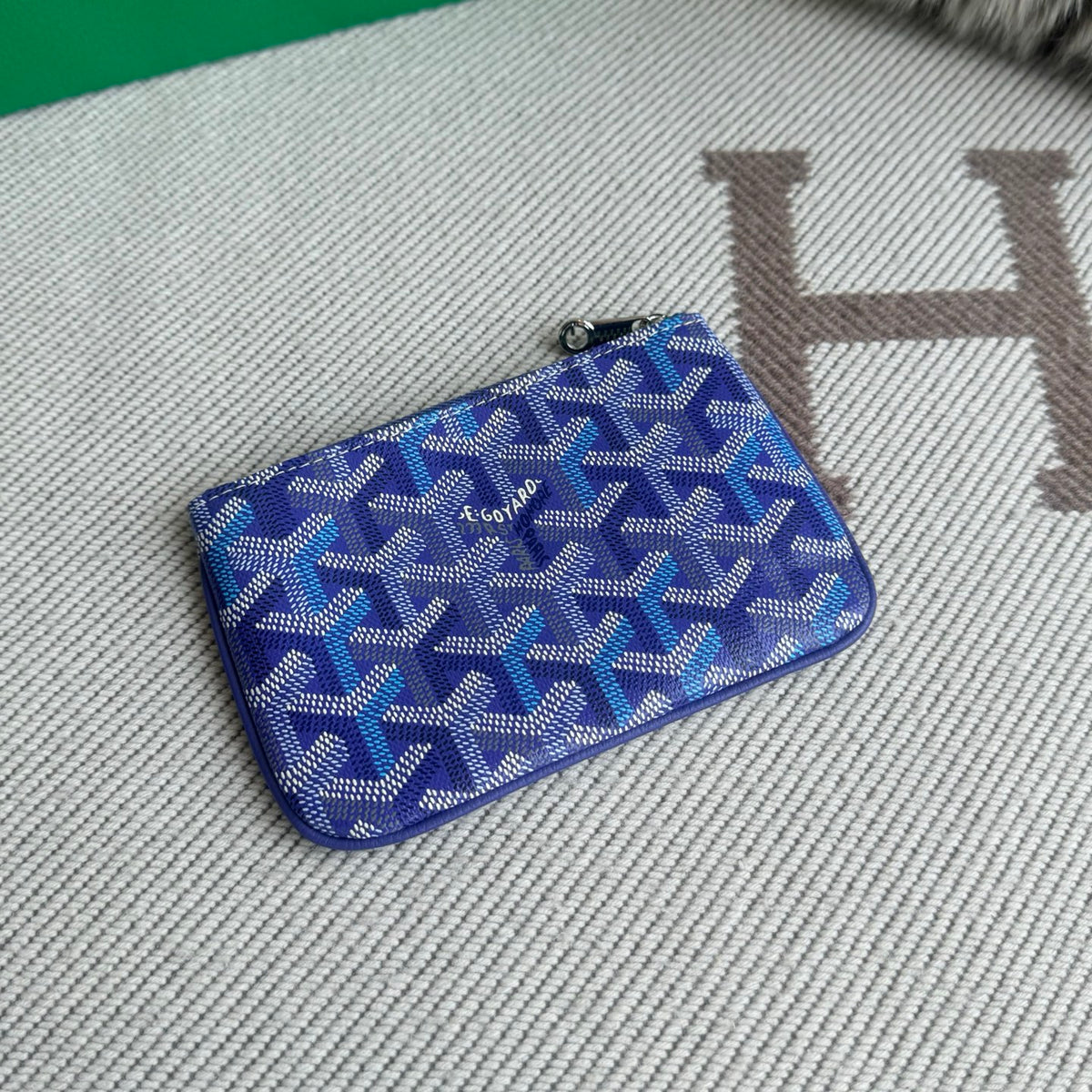 Goyard Senat Nano key pouch multicolored powder Blue