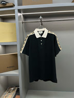 Polo Gucci Monogram Beige Black