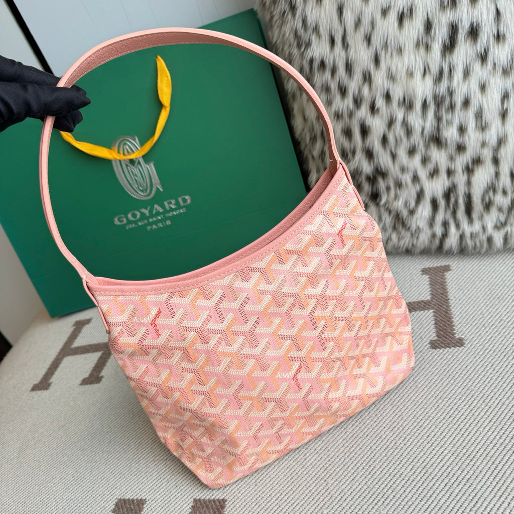 Goyard Necessaire Boheme Hobo Powder Pink