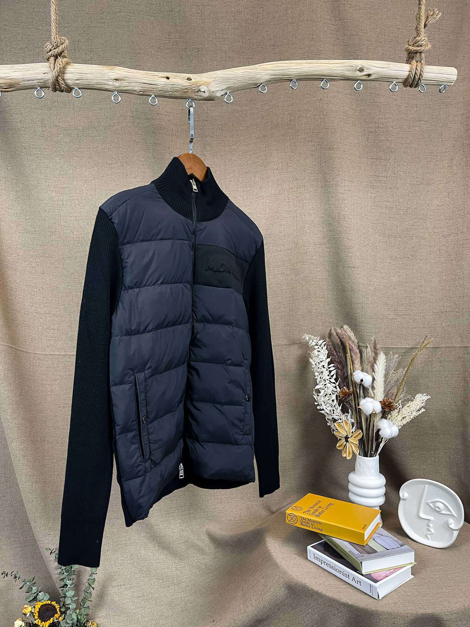 Jaqueta Moncler Cardigan Black