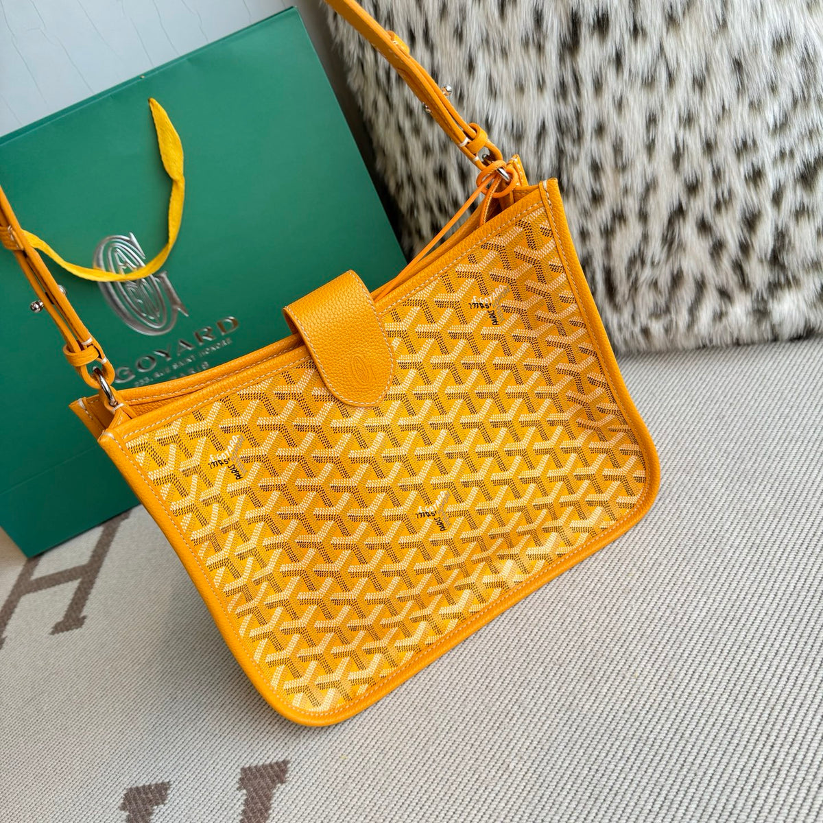 Bolsa Goyard Musette Yellow