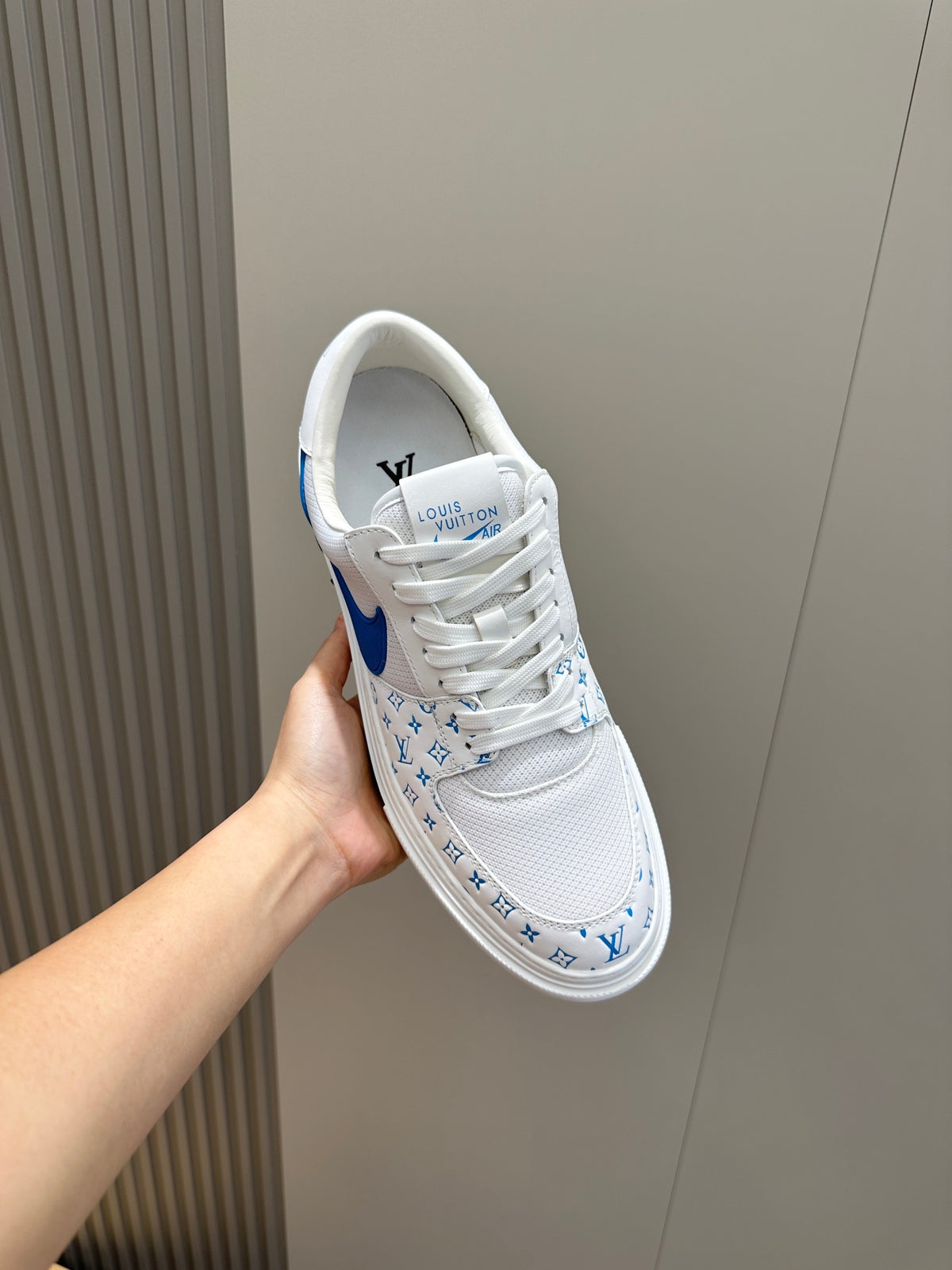 TÊNIS LOUIS VUITTON x NIKE Ollie Monogram Blue