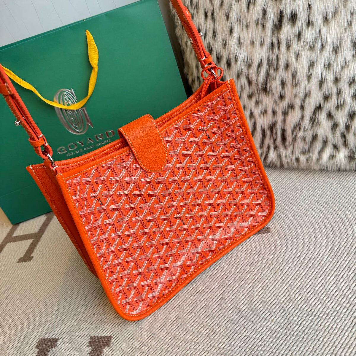 Bolsa Goyard Musette Orange