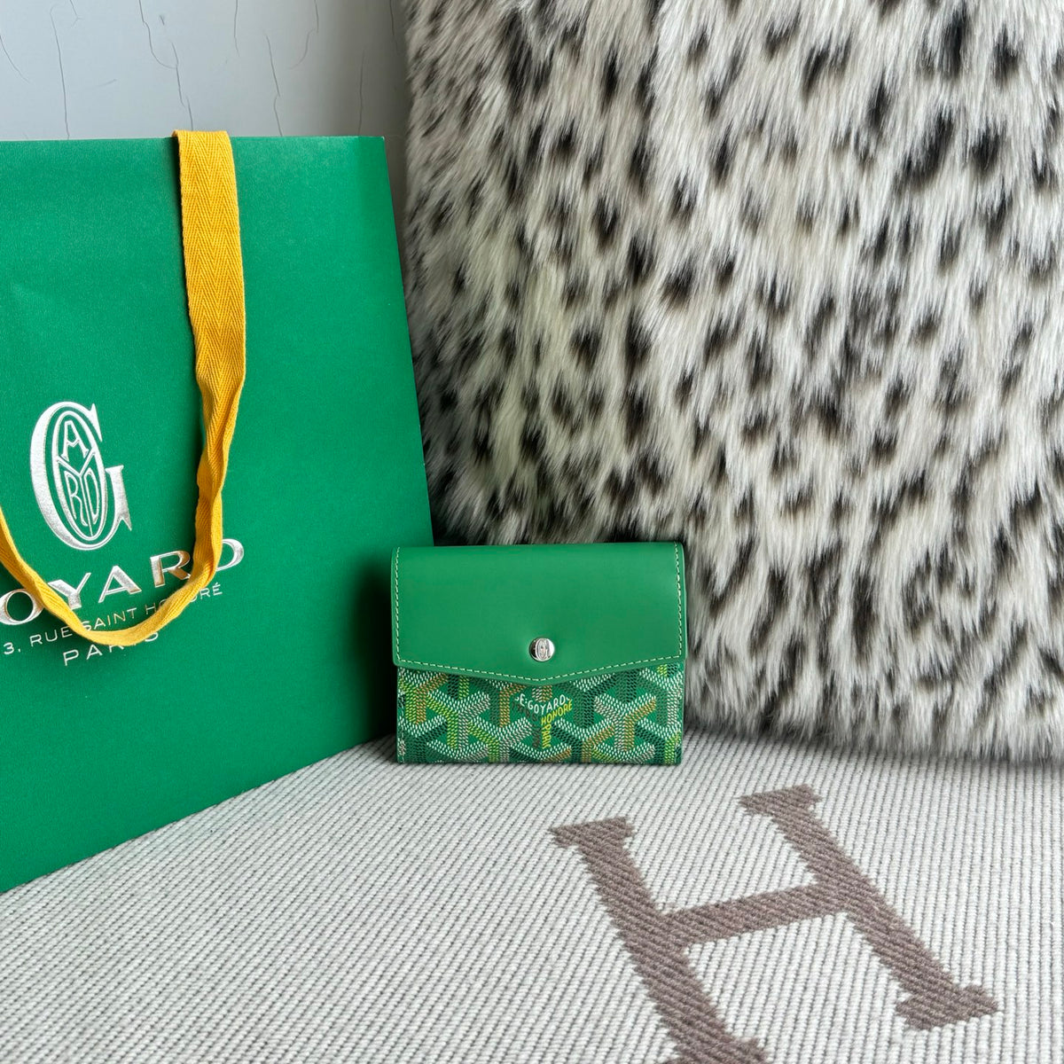 Goyard Saint Gabriel Wallet Limited Edition Green
