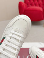 Gucci Chunky White Listras Logo Red Green (Pronta Entrega) Tamanho 42 e 43