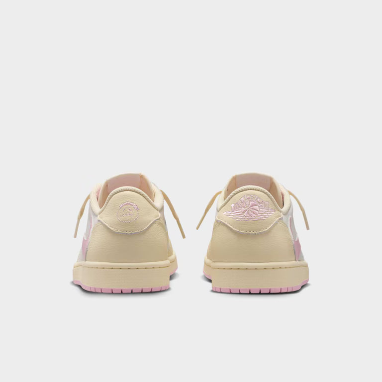 Air Jordan 1 Low x Travis Scott Muslin and Shy Pink