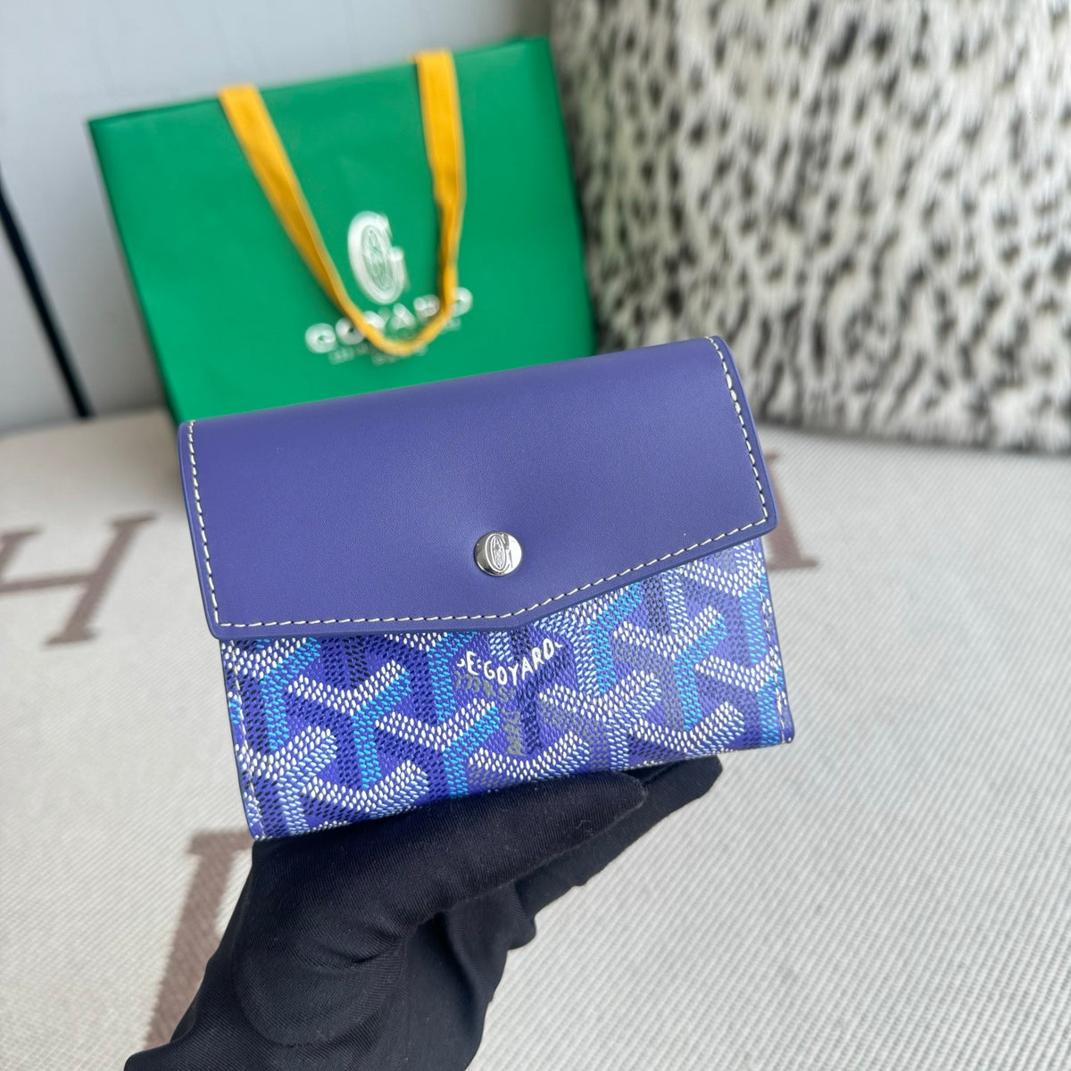 Goyard Saint Gabriel Wallet Limited Edition Blue