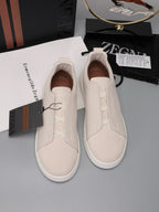 ZEGNA  Triple Stitch Sneakers (Pronta Entrega) Tamanho 41 e 42