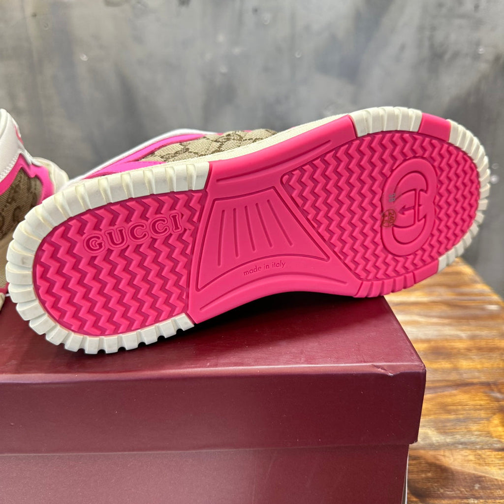 Gucci Re-Web White Beige Pink (Pronta Entrega) Tamanho 35