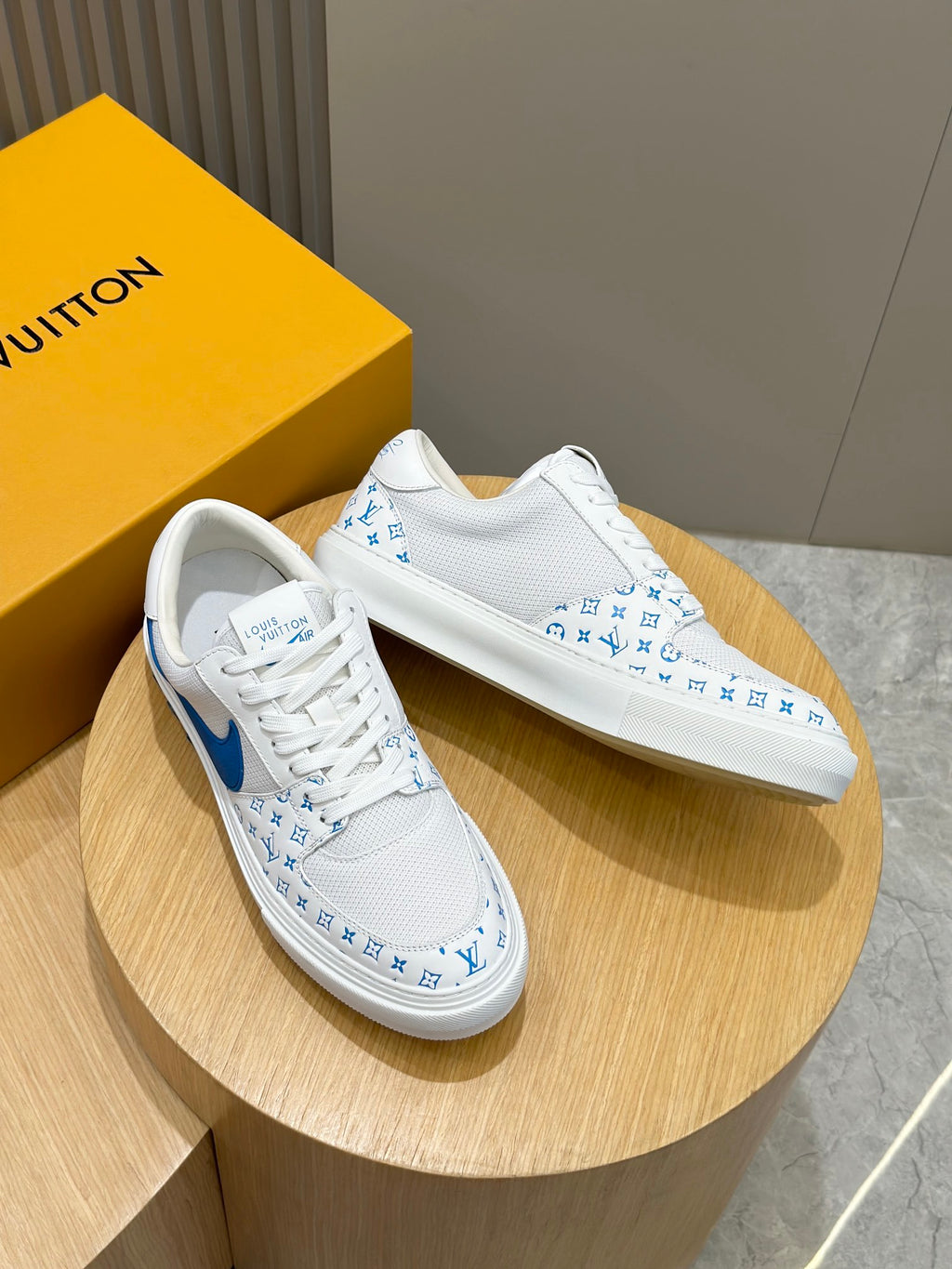 TÊNIS LOUIS VUITTON x NIKE Ollie Monogram Blue