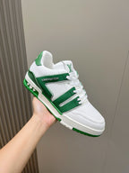 Tênis Louis Vuitton Trainer #54 Low Classic Verde