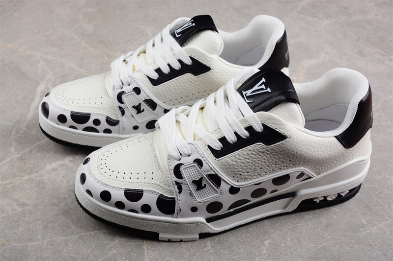 Louis Vuitton LV Trainer Yayoi Kusama  White