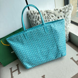 Bolsa Goyard Saint Louis Cyan Blue