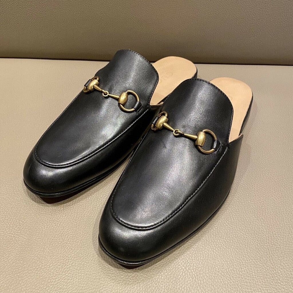 Gucci Princetown Slipper Black Leather