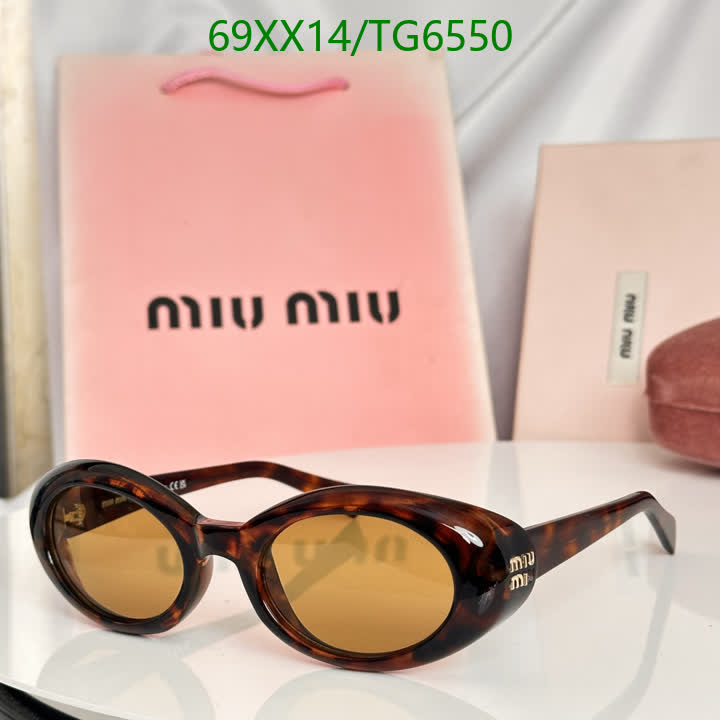 Óculos de sol Miu Miu Runway Glass