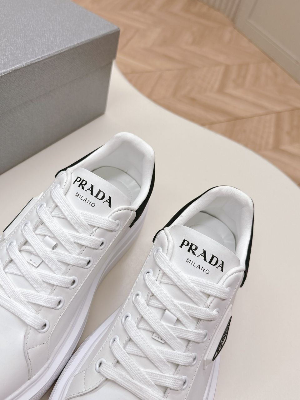 Prada White Black