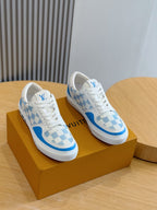 Tênis Louis Vuitton Ollie Blue/White Monogram