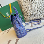 Mochila Goyard Calfskin BackPack Blue