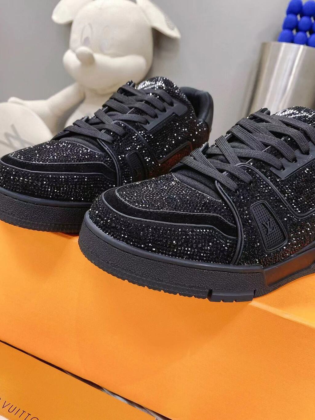 Trainer Black Crystals (Pronta Entrega)Tamanho 41