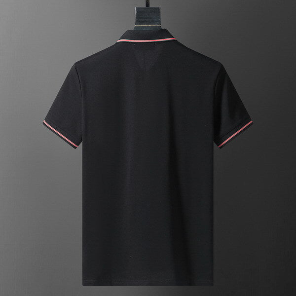 Polo Gucci Black Listra Red Logo Gola (Pronta Entrega) Tamanho G e GG