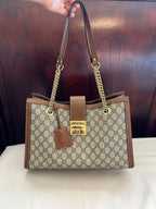 Gucci Padlock Brown Medium Shoulder Bag (Pronta Entrega)
