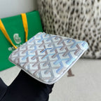 Goyard Senat Nano key pouch multicolored powder White