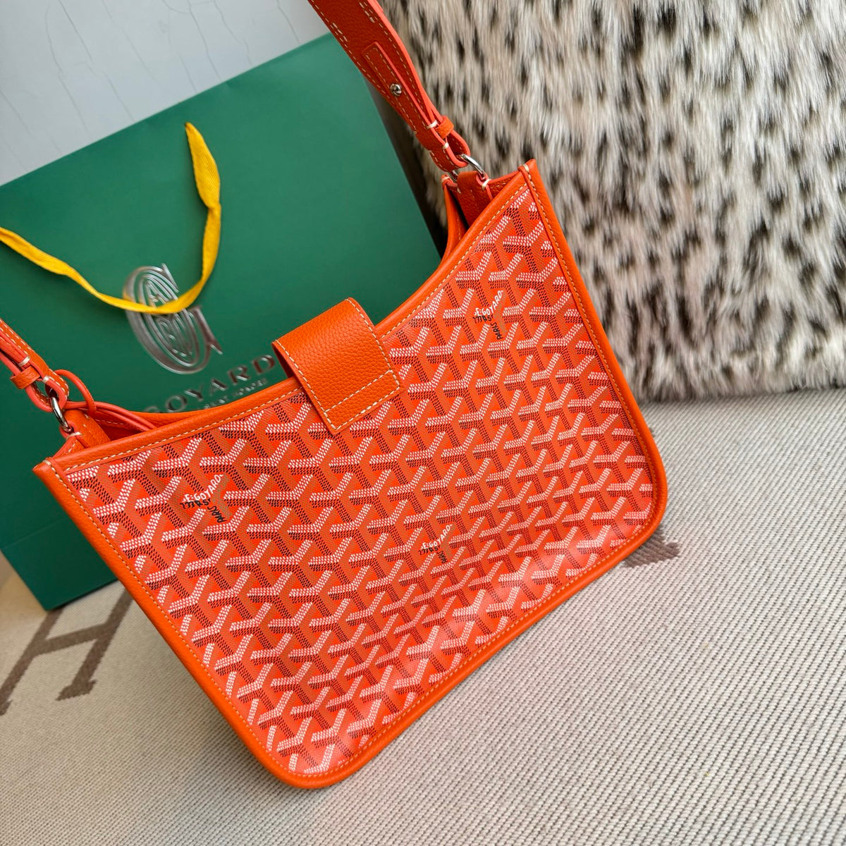 Bolsa Goyard Musette Orange