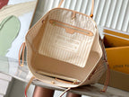 Neverfull Damier Azur PM Beige Lining