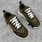 Tenis Hermès Camurça Suede Brown