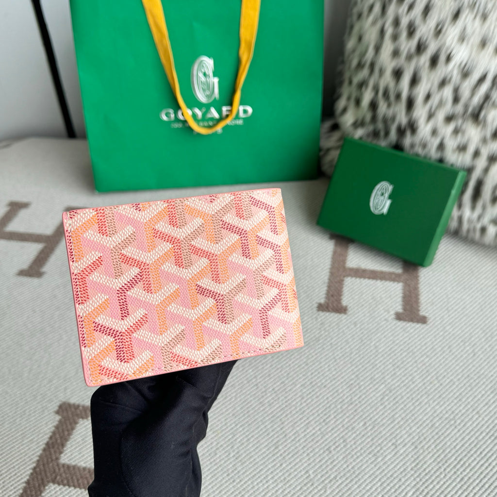 Porta Cartão Goyard VICTOIRE WALLET Rose