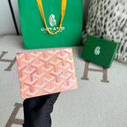 Porta Cartão Goyard VICTOIRE WALLET Rose