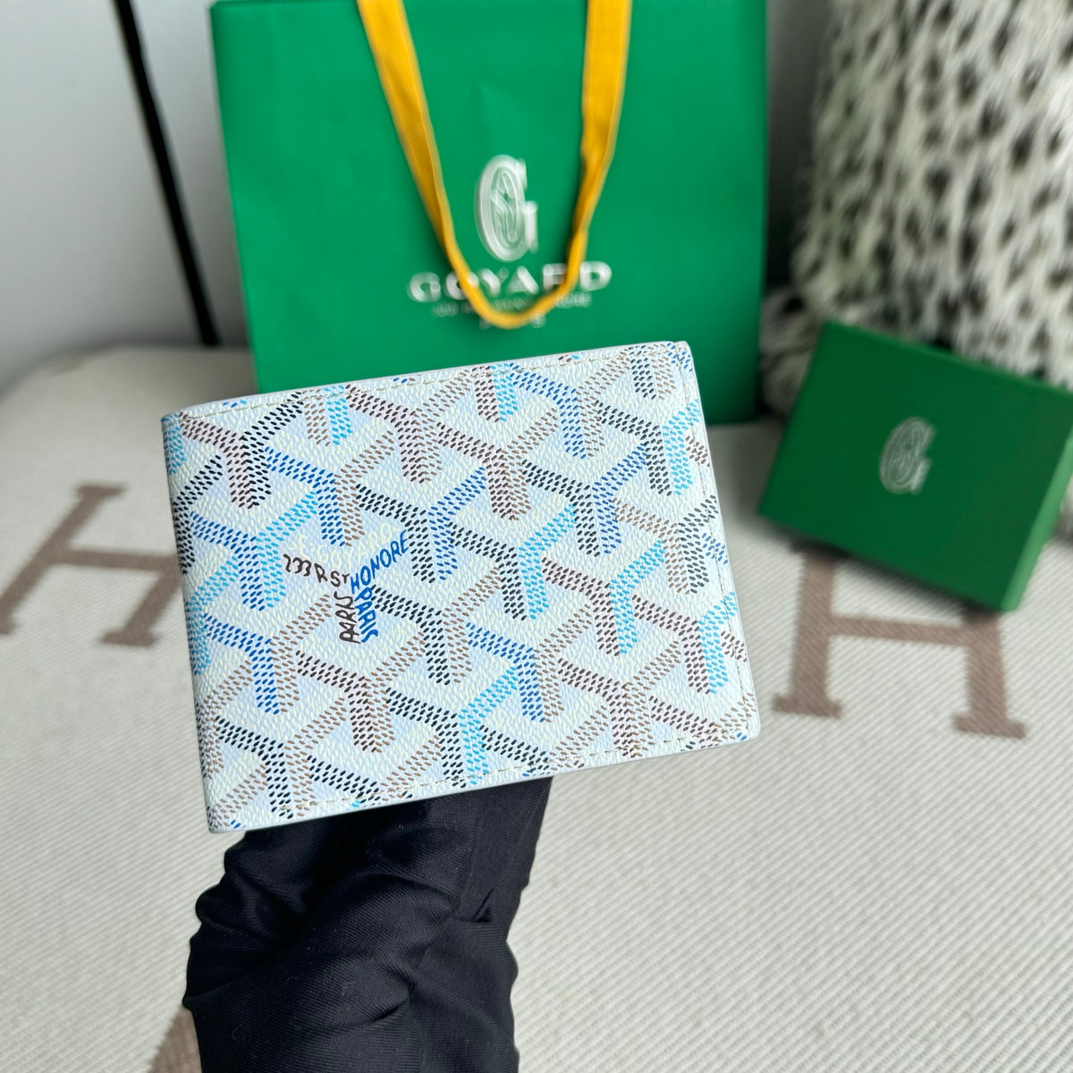 Porta Cartão Goyard VICTOIRE WALLET White