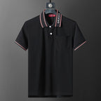 Polo Gucci Black Listra Red Logo Gola (Pronta Entrega) Tamanho G e GG